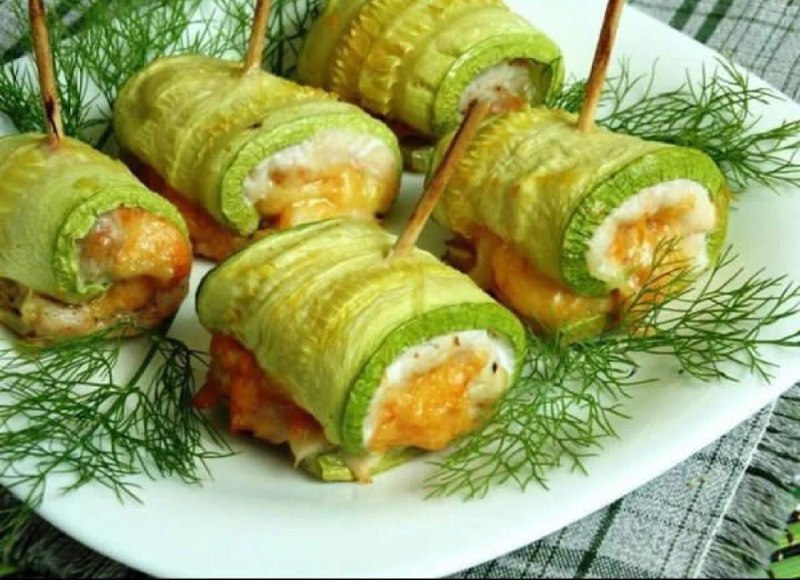 Zuccher Roll Kkbzhu для 100 г: 35 / 8,5 / 2/4 – Куряча філе – 1 ПК. – Каба …